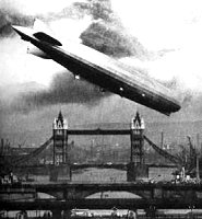 Uno Zeppelin su Londra