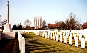 Il cimitero inglese di Louvencourt, Francia