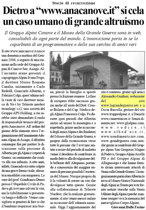 L'Altopiano - 7 Aprile, 2007