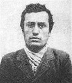 Benito Mussolini nel 1909
