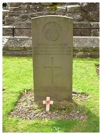 La tomba di Douglas Haig, nell'abbazia di Dryburgh, Scozia