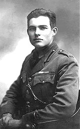 Ernest Hemingway volontario della Croce Rossa, nel 1918