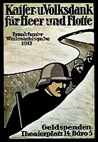Poster di propaganda tedesca