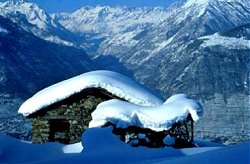 Panorama della Valtellina