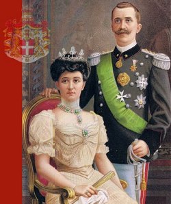 Vittorio Emanuele III e la Regina Elena