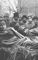 Soldati Russi dopo la Rivoluzione d'Ottobre