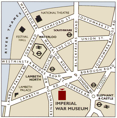 Mappa IWM Londra