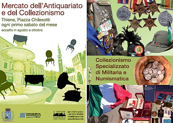 Mercato dell'antiquariato e del collezionismo a Thiene