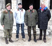 Cerimonia di inaugurazione per la conclusione dei lavori di ripristino del Forte italiano che risale alla Prima Guerra Mondiale