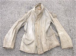 giacca da fatica in dotazione alla fanteria durante la guerra ‘15-’18