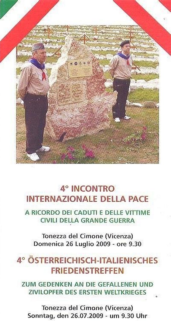 Commemorazione Tonezza del Cimone