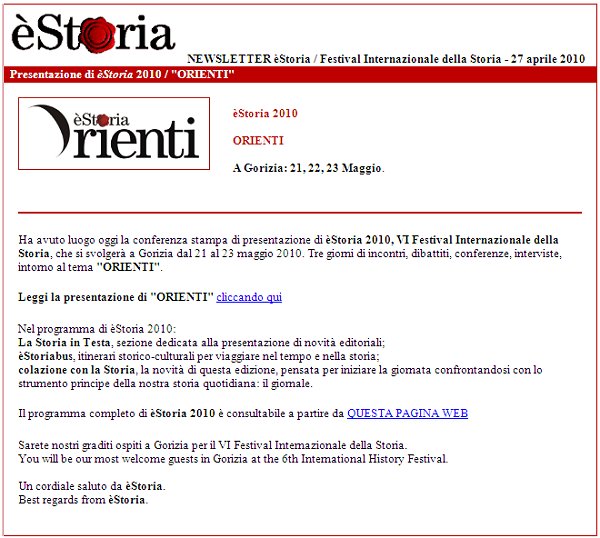 èStoria 2010