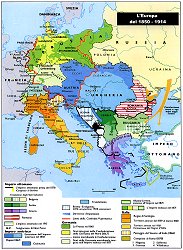 L'Europa del 1914 (clicca per ingrandire)