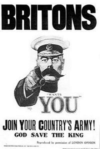 Propaganda di reclutamento britannica