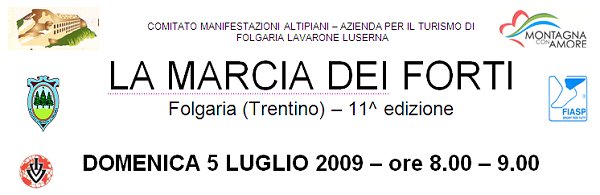 La Marcia dei Forti 5 Luglio 2009