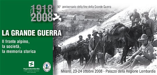 1918 2008 90° anniversario della Grande Guerra