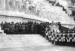 La cerimonia del 4 novembre 1921
