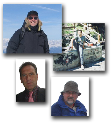 Alessandro Gualtieri, Massimiliano Italiano, Giovanni dalle Fusine, Nemo Canetta