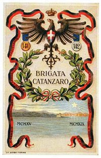 Lo stemma della Brigata Catanzaro