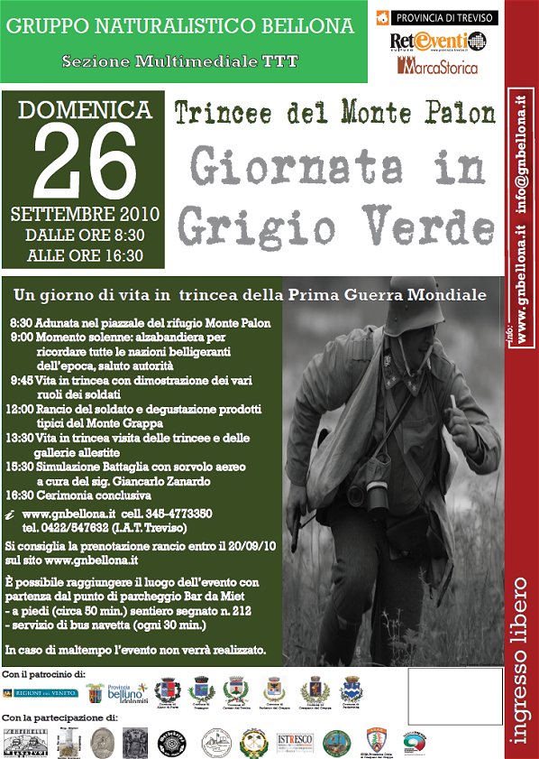 giornata di vita in trincea della Grande Guerra