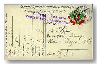 Verificato per Censura - Lettere e cartoline di soldati romagnoli nella prima guerra mondiale