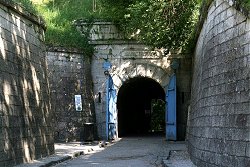 L'ingresso della Cittadella Sotterranea di Verdun