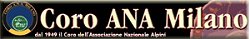 Il sito ufficiale del Coro A.N.A. di Milano