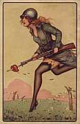 Cartolina patriottica italiana