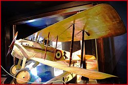 Lo SPAD VII esposto al museo Baracca
